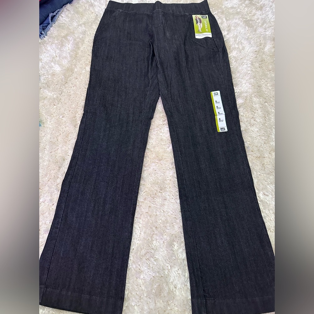 Brand new dark denim pants
